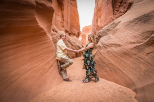 Secret Slot Canyon Wedding (14)