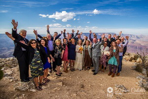 Lipan Point Grand Canyon Group Wedding